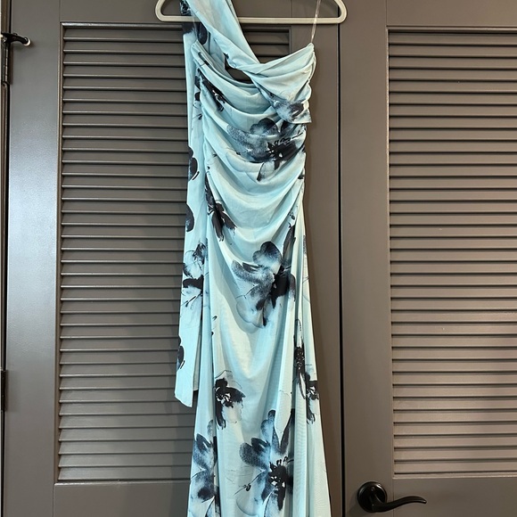 NWT Peppermayo Songbird Maxi Dress Blue Black Floral Size XS US 2 - Picture 5 of 8